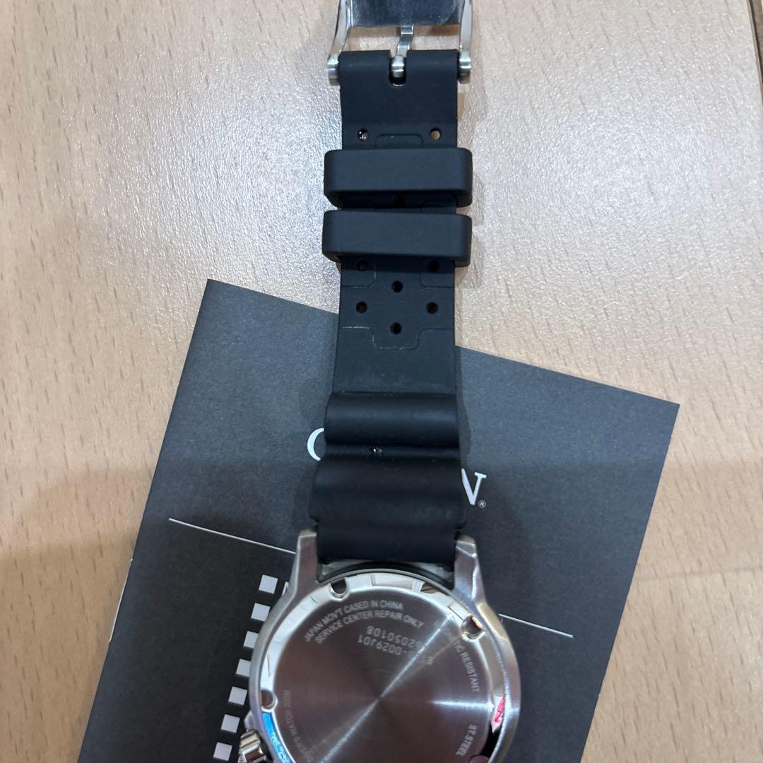 E O2020-08E CITIZEN エコドライブ ダイバー 200m