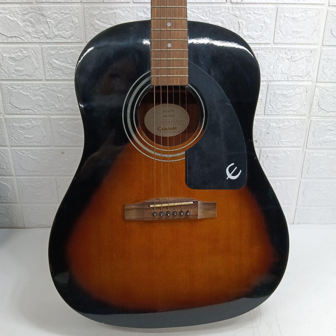 Epiphone 　アコースティックギター ケース　ピック　カポ　付き　上113