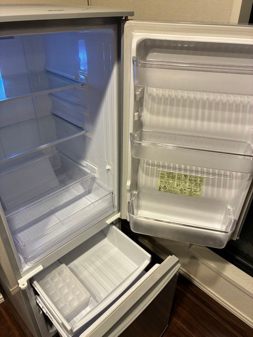 シャープ 冷蔵庫 167L つけかえどっちもドア [SJ-D17C-S]