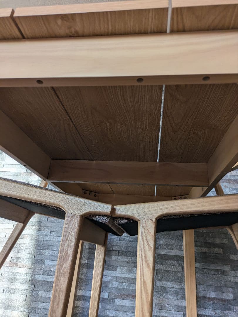 北欧　ダイニングテーブルの　w115