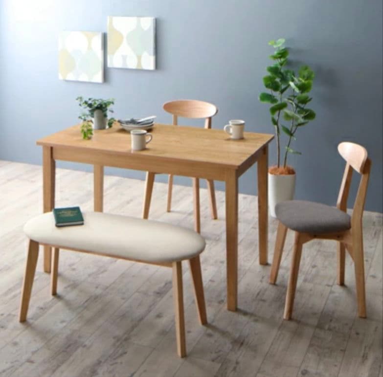 北欧　ダイニングテーブルの　w115