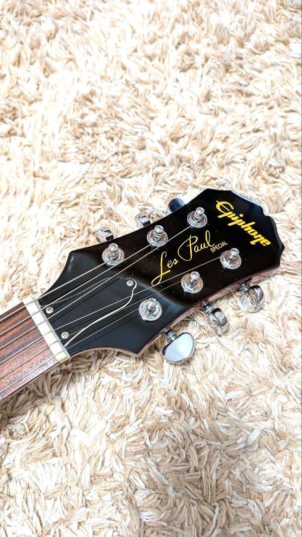 美品　Epiphone　les paul　Special　P-90　ケース付き