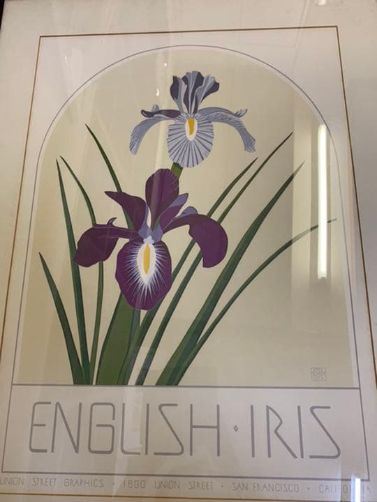 ENGLISH・IRIS KENPERRY ヴィンテージポスター