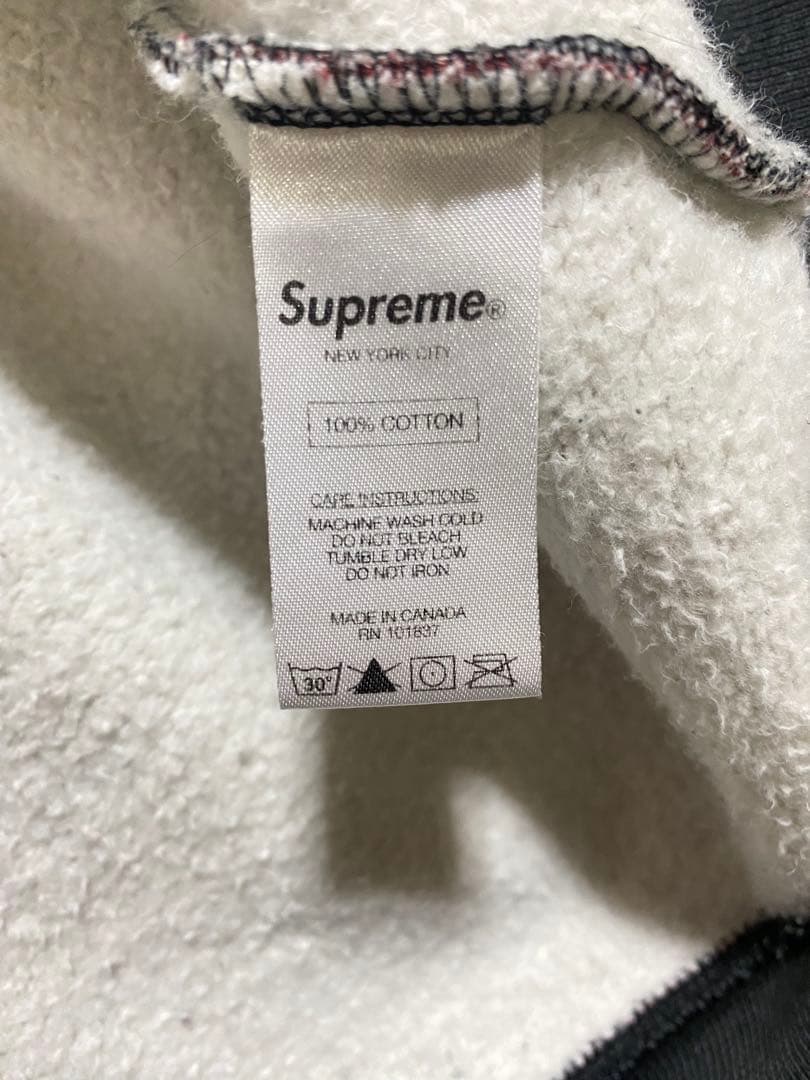 supreme 13aw カモフラ　ジップパーカー