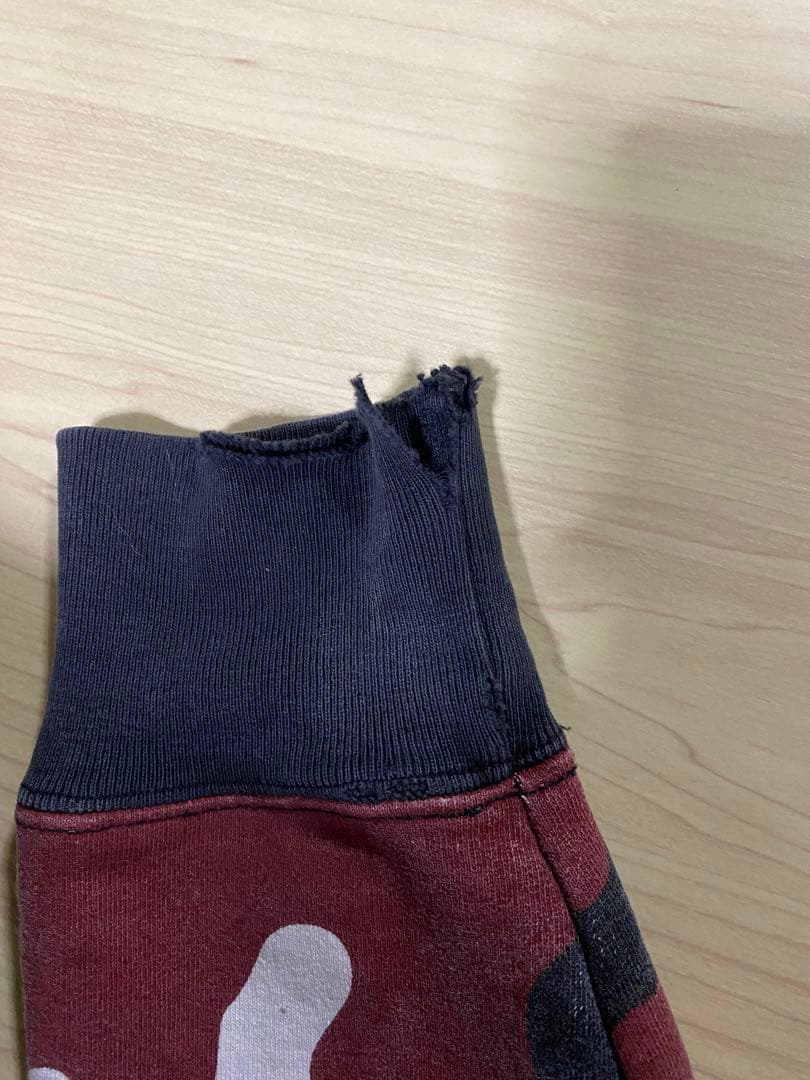 supreme 13aw カモフラ　ジップパーカー