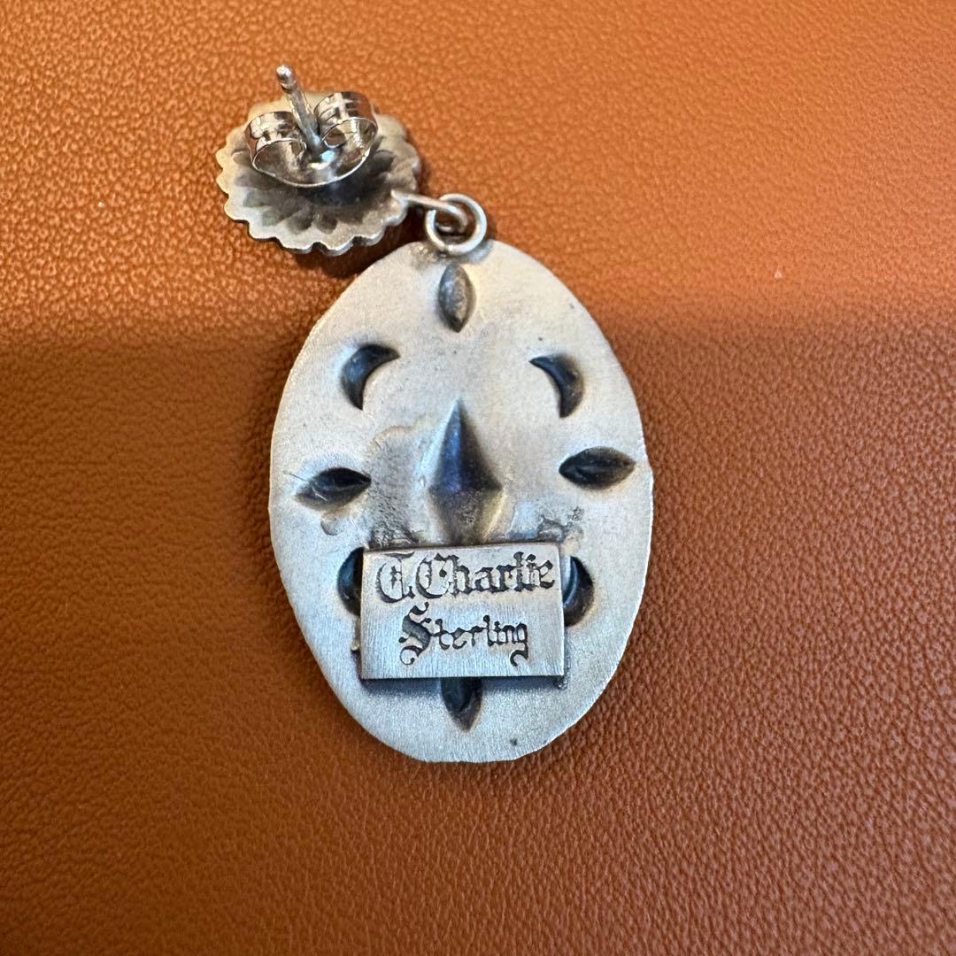 Navajo ”T. Charlle ナバホ族シルバーピアス