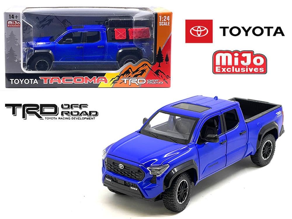 ミニカー TOYOTA TACOMA TRD OFF ROAD (BLUE)