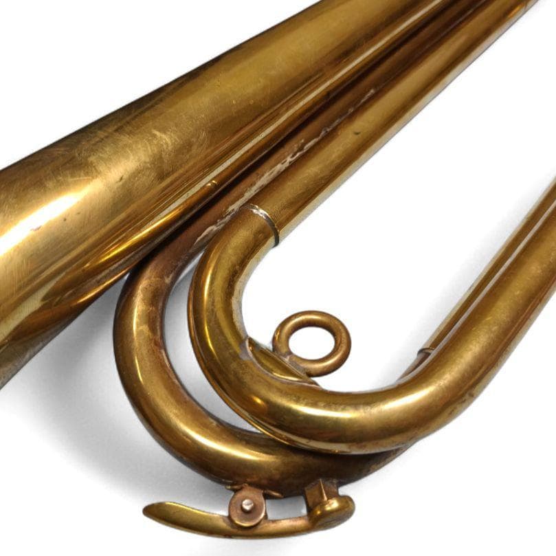 下倉楽器 シモクラ 海上自衛隊 信号ラッパ 信号喇叭 二つ巻き