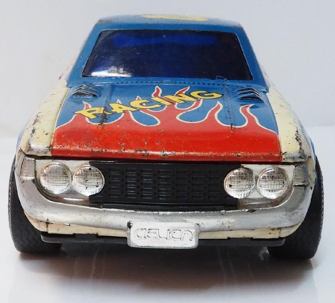 米澤【トヨタ セリカ レーシング フリクション 】当時物ブリキ製 自動車【箱無】