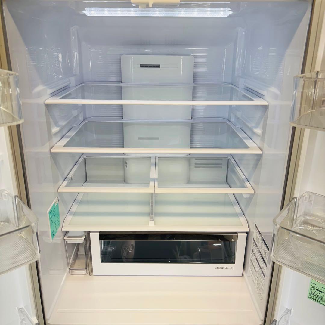 冷蔵庫 540L 2024年製 ほぼ新品 美品 大容量 日立【地域限定配送無料】