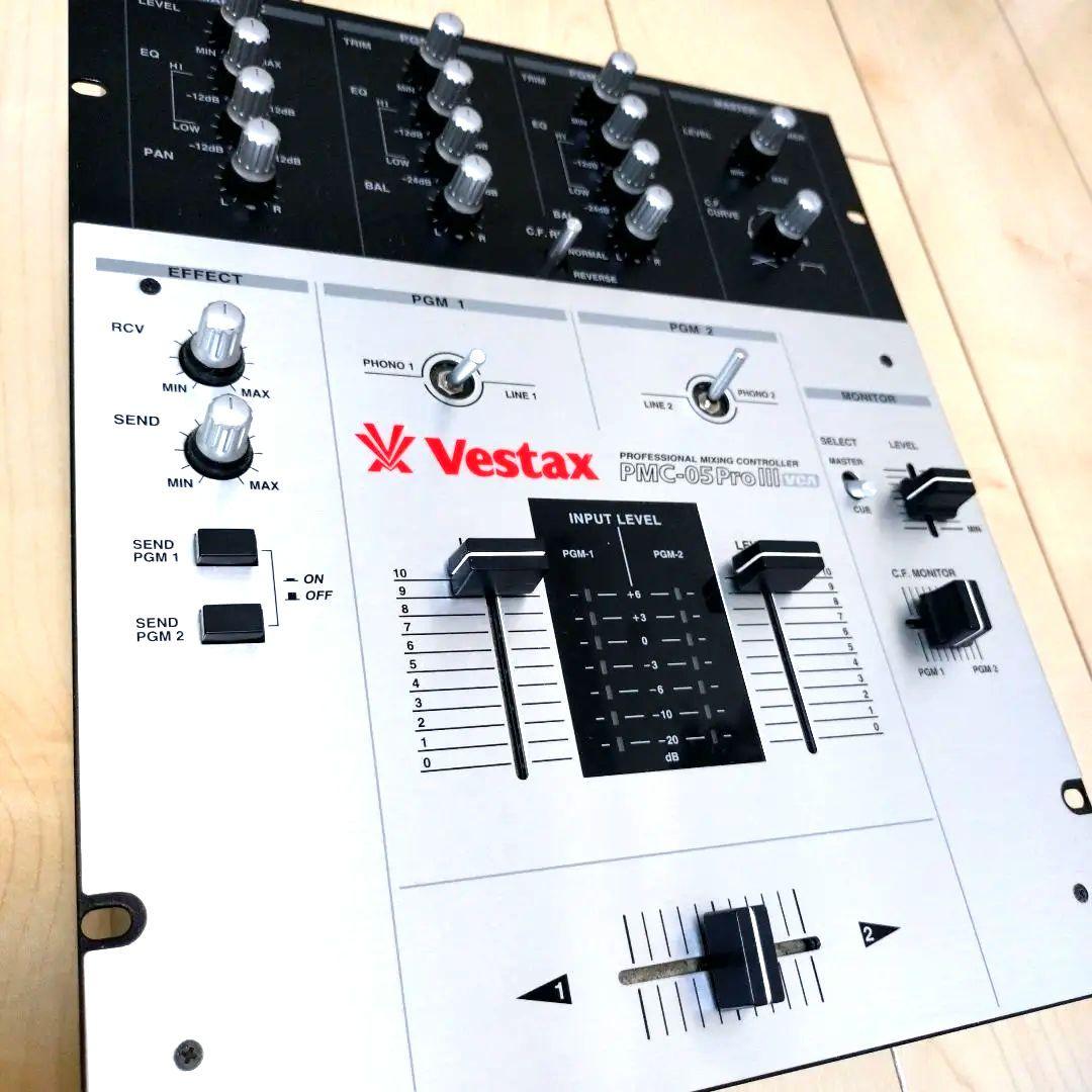 極美品 Vestax PMC-05PRO3 VCA DJミキサー VESTAX PMC-05ProIII VCA DJミキサー ジャンク Amazon | Vestax DJ