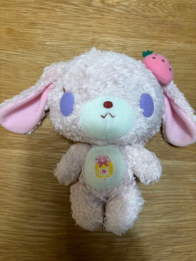 正規品】シュガーバニーズのジャム職人 ストロベリーうさ ぬいぐるみ