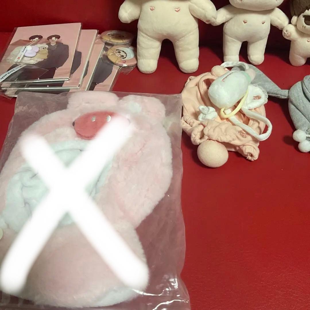 博君一肖 bjyx 王一博 肖战 ぬいぐるみ　琑儿 睡琑