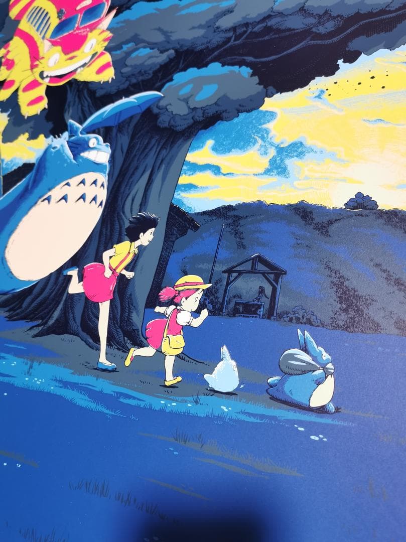 となりのトトロ・特大限定ポスター（100枚限定生産、スタジオジブリ、宮崎駿）