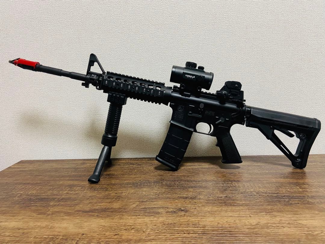 KSC M4 ガスブローバックライフル CQB-R(ブラック)システム7TWO 東京