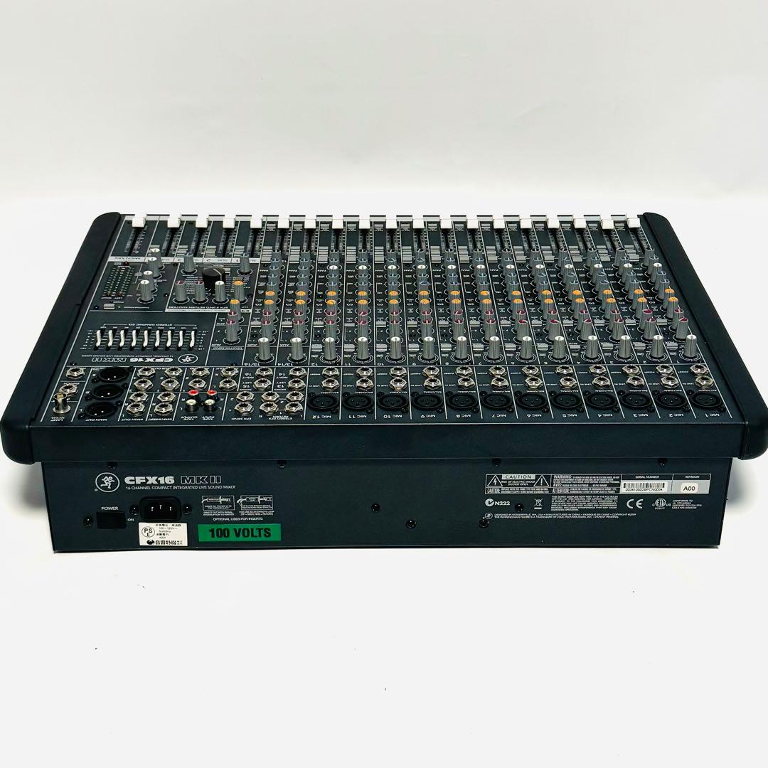 Mackie CFX16 MkII アナログミキサー 純正ソフトケース付き