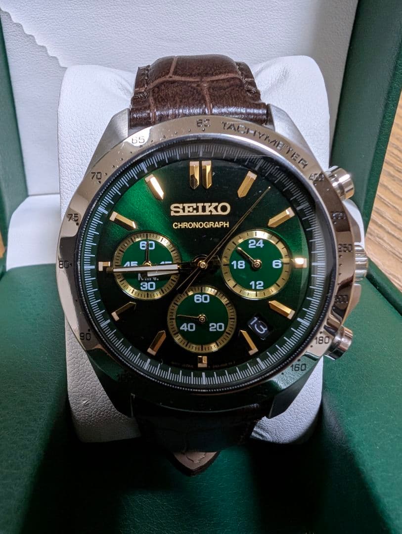 セイコー セレクション 腕時計 クオーツ クロノグラフ SBTR017
