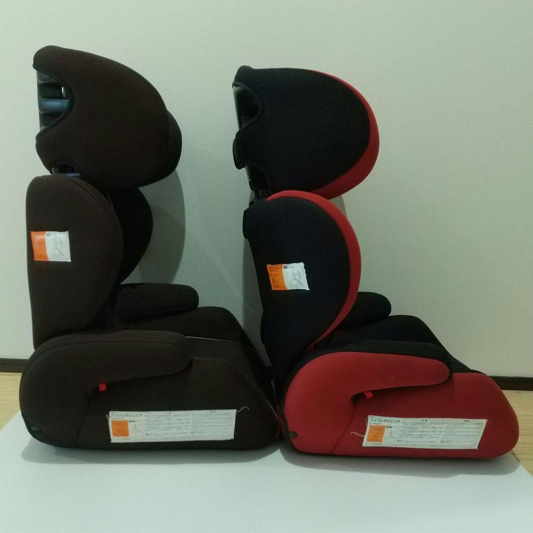 LEAMAN リーマン ジュニアシート ハイバックジュニア 2点セット！