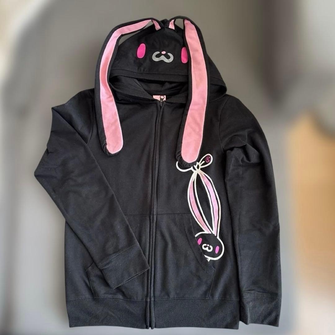 汎用うさぎ グルーミー フード付きパーカー 長い耳 - メルカリ