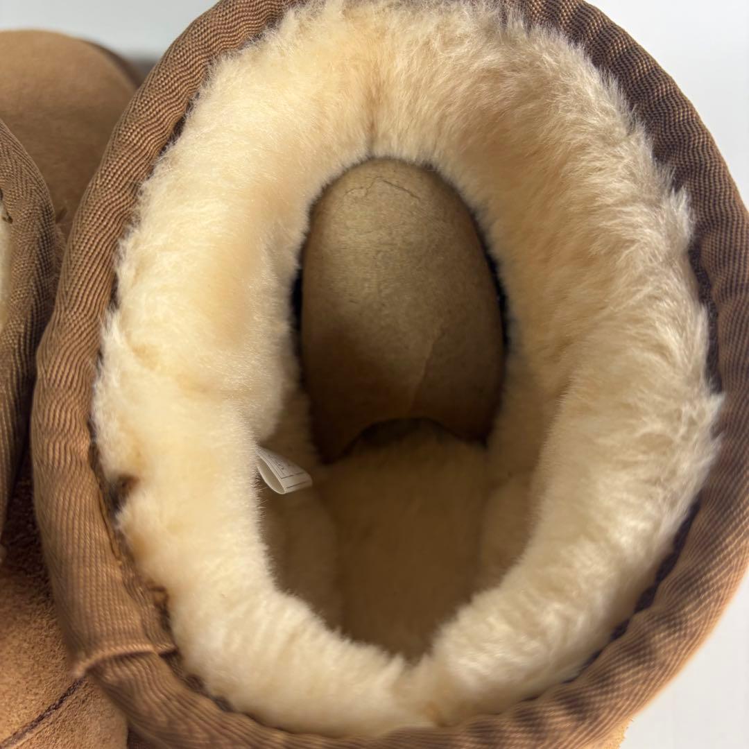 UGG アグ クラシックウルトラミニプラットフォームブーツ 24cm ムートン