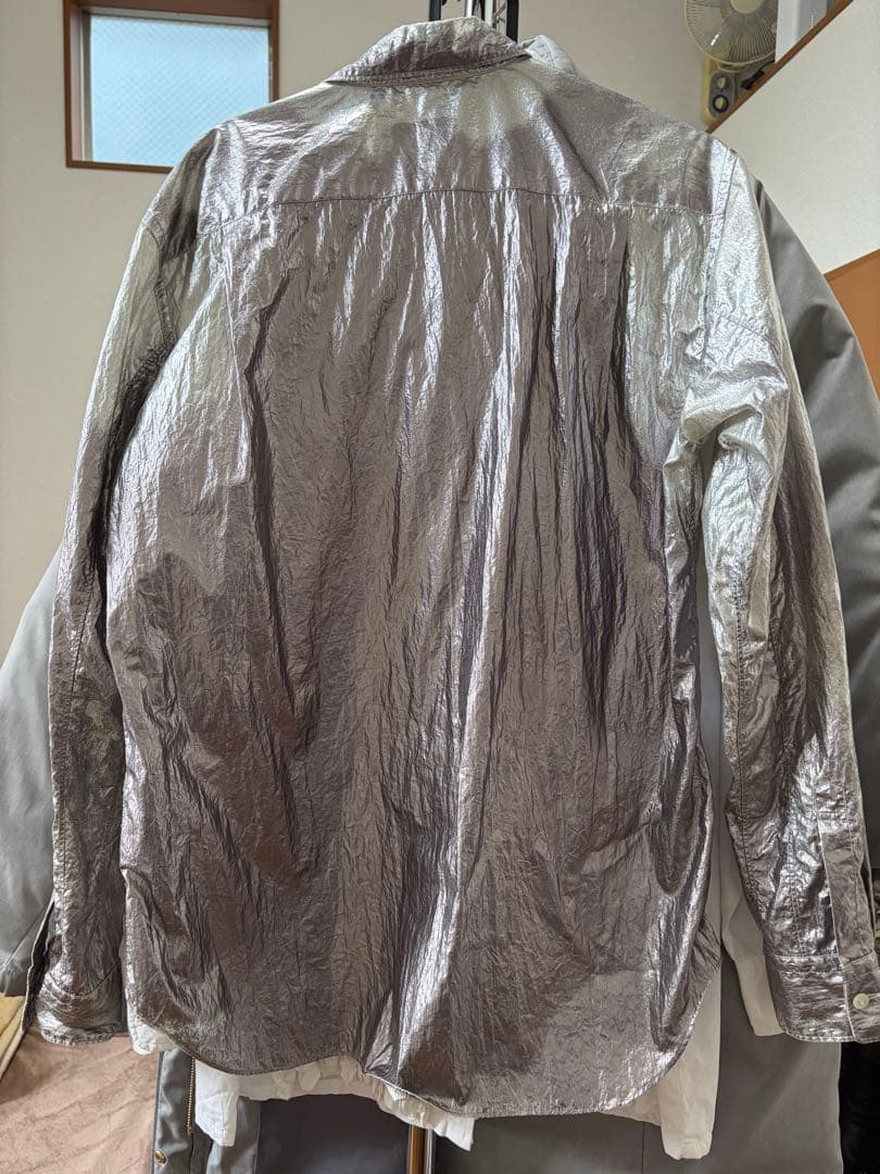 コム デ ギャルソン・オム プリュス 2021春夏コレクション - メタルが