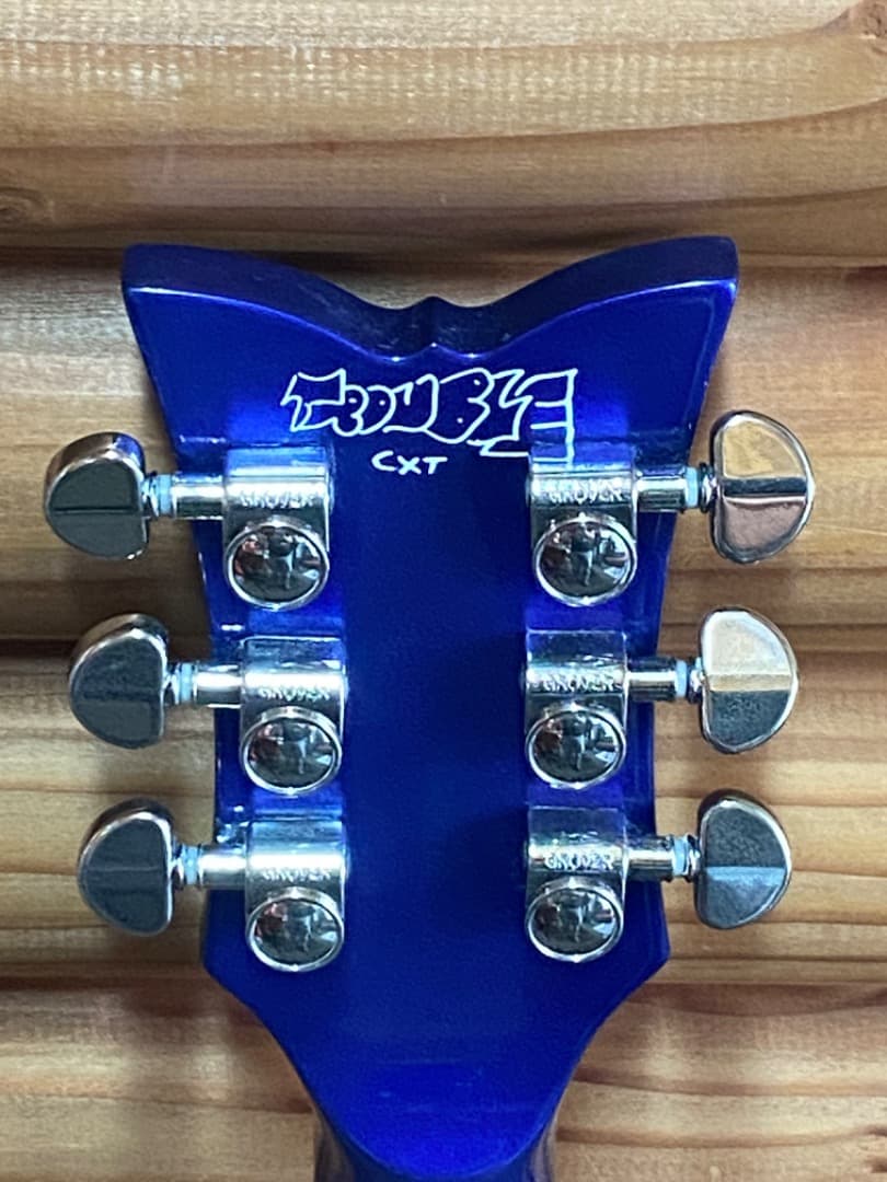 SCHECTER TROUBLE CXT BLUE