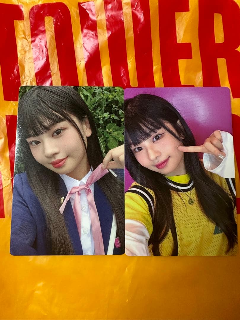 ME:I村上璃杏直筆サイン入りポラロイド