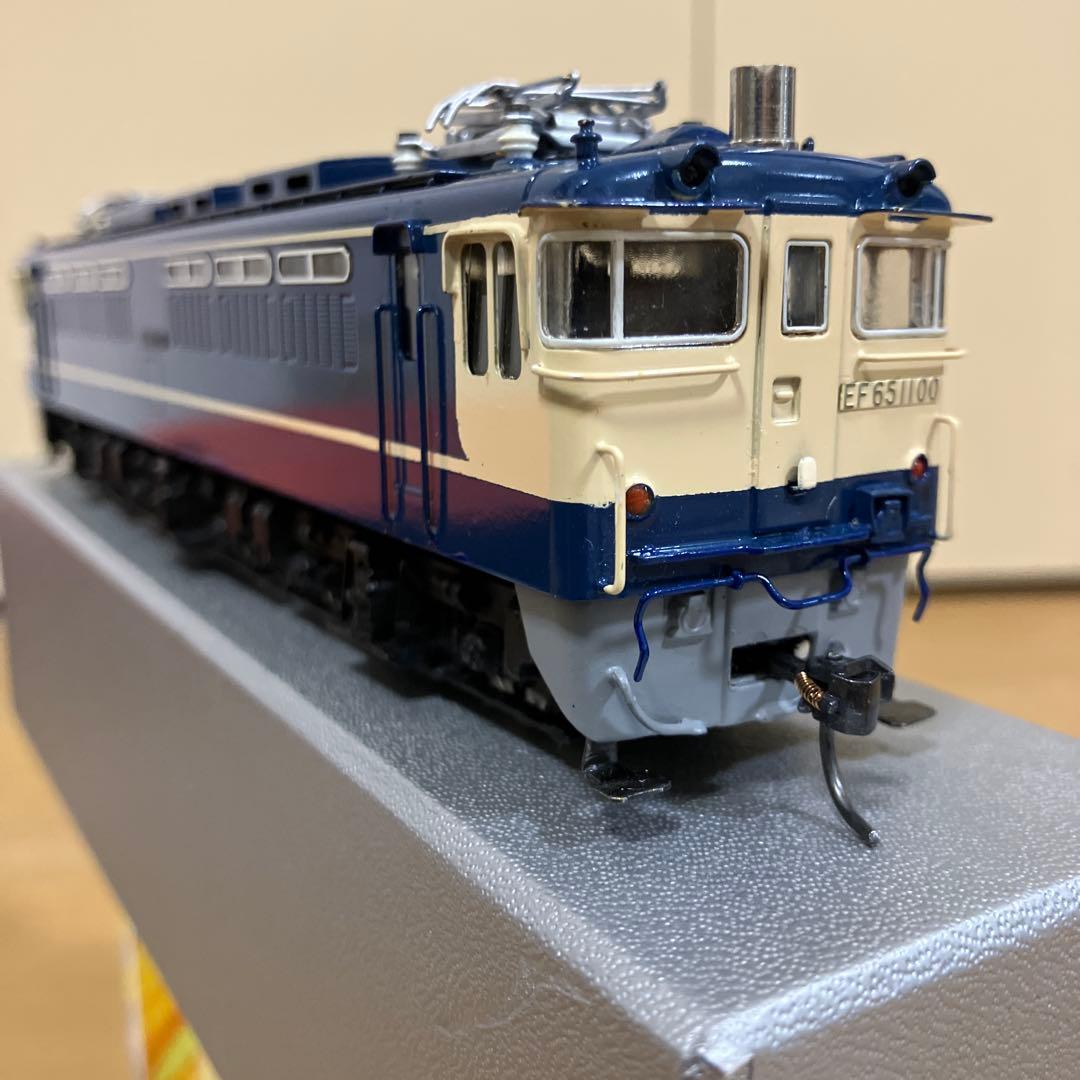 美品　HOゲージ カツミEF65 1100 真鍮製