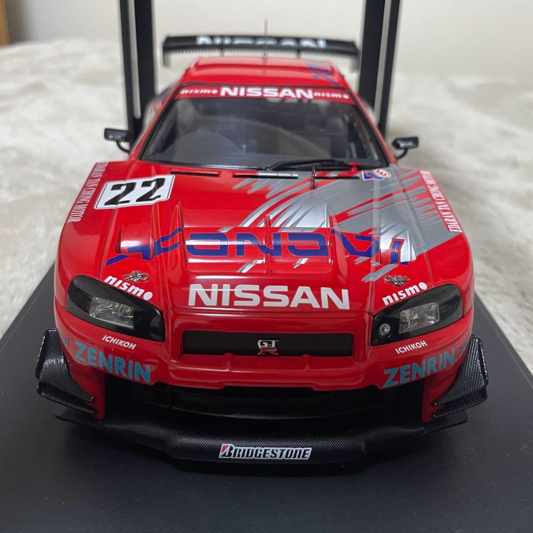 ミニカー AUTOart 1/18 JGTC 2002 Xanavi Nismo GT-R