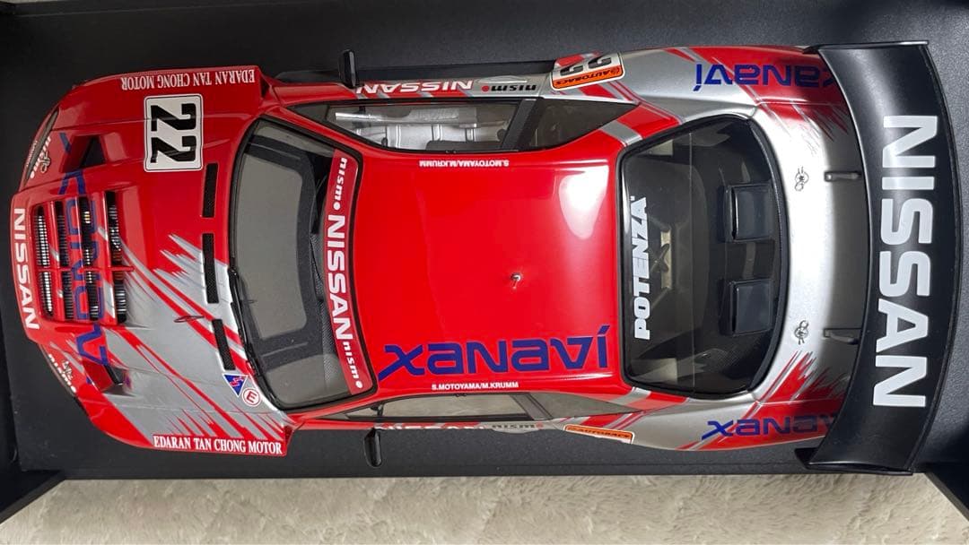 ミニカー AUTOart 1/18 JGTC 2002 Xanavi Nismo GT-R