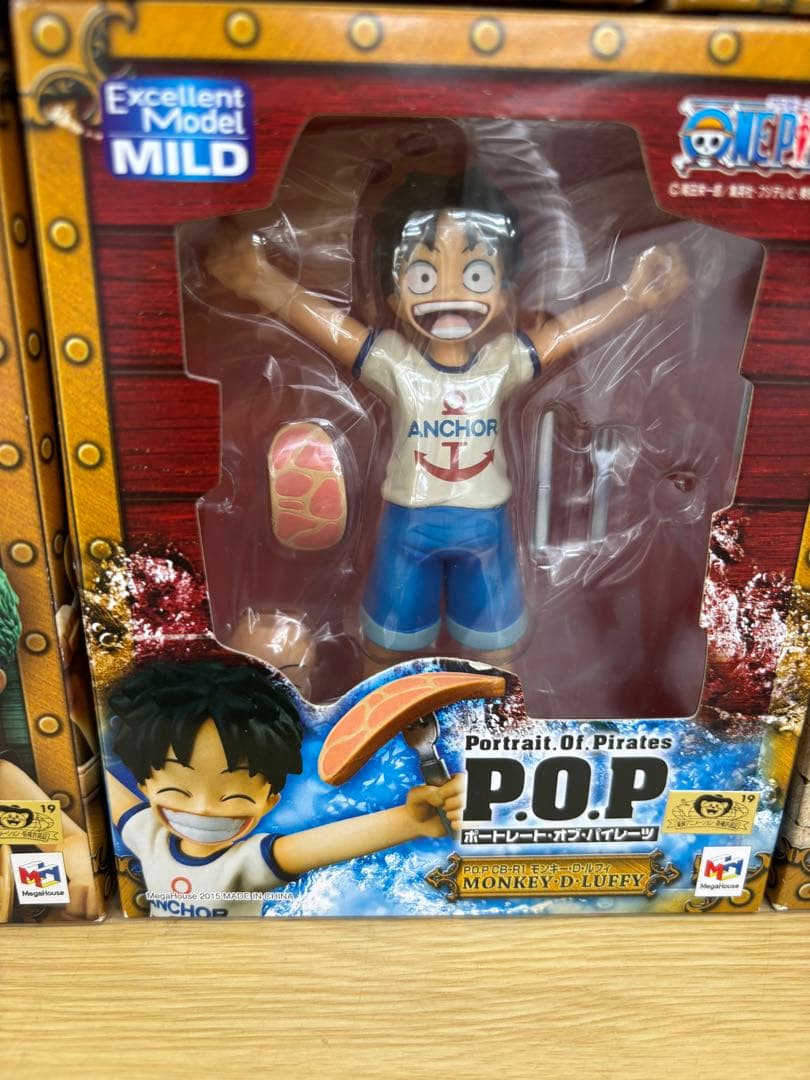 ワンピース ポートレートオブパイレーツ フィギュアセット