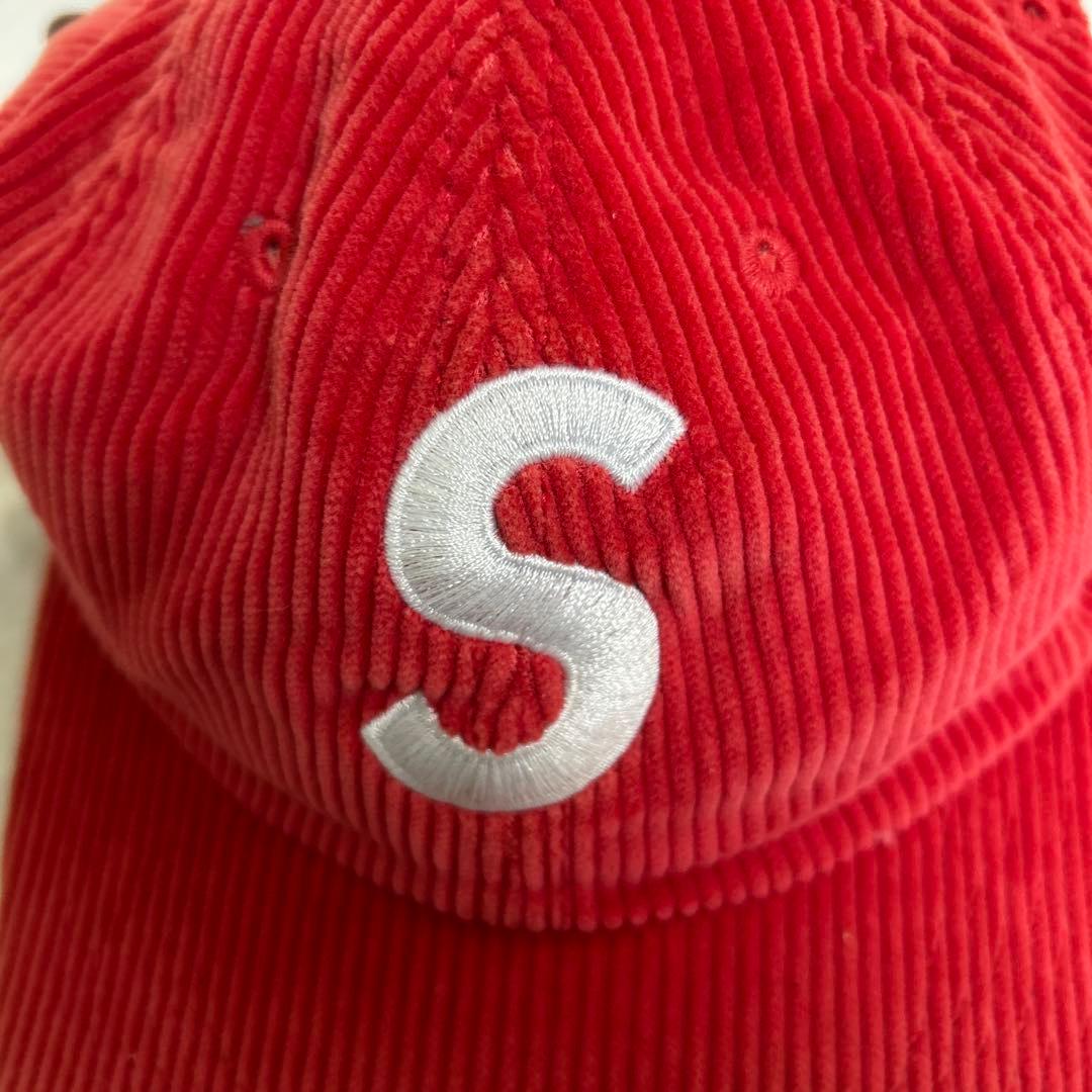 supreme Sロゴ キャップ レッド 16SS SUPREME 2-Tone Washed S Logo 6