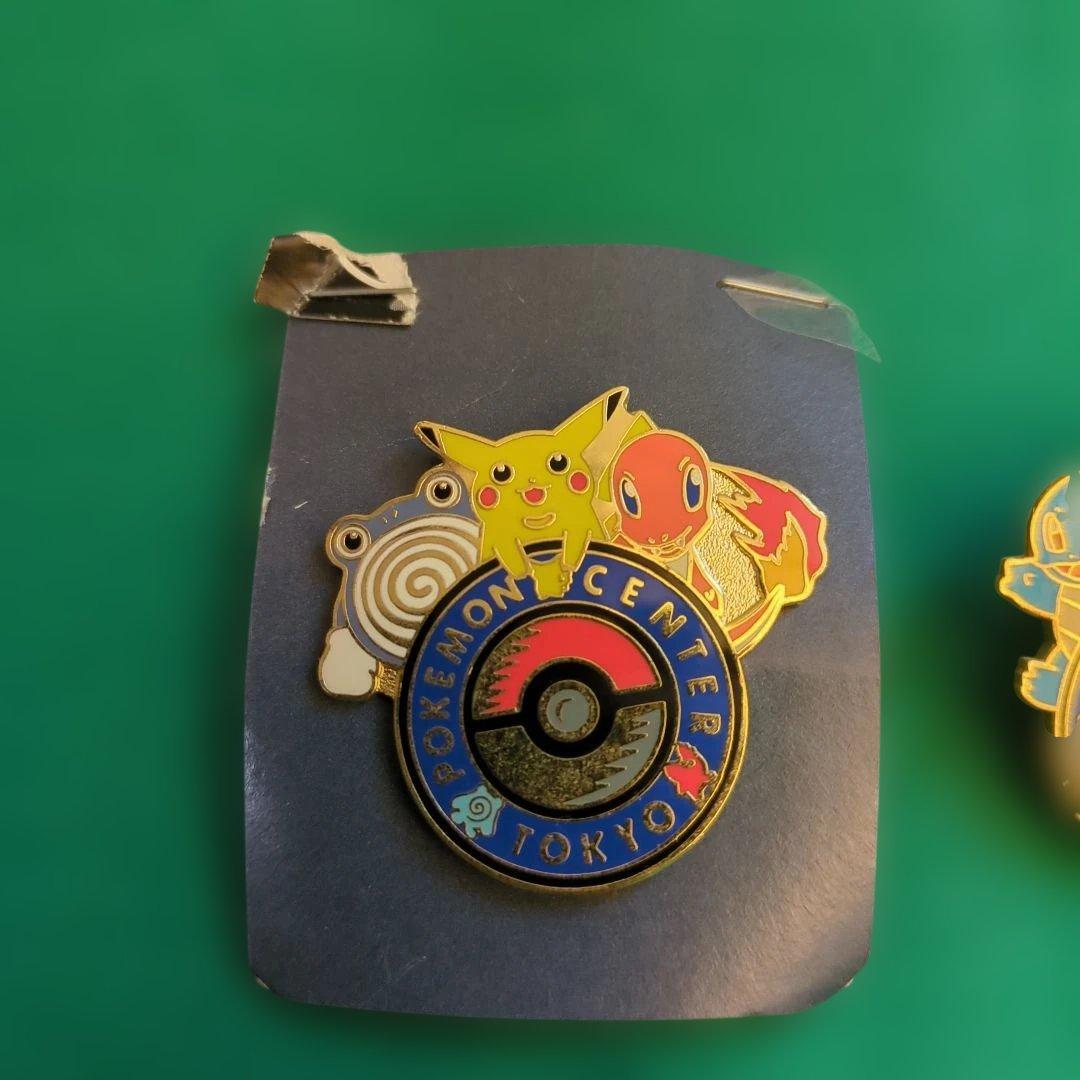 ポケモンセンター ピンズバッジセット　初代　東京　大阪　ANA