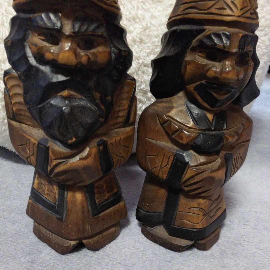 Amazon.co.jp: 北海道 アイヌ民族 ニポポ人形 高さ18cm 伝統工芸品