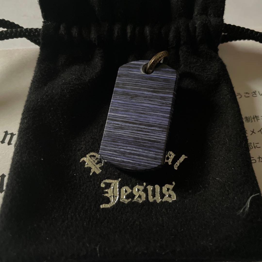 氷室京介 Personal Jesus ウッドクロス ペンダントネックレス - メルカリ