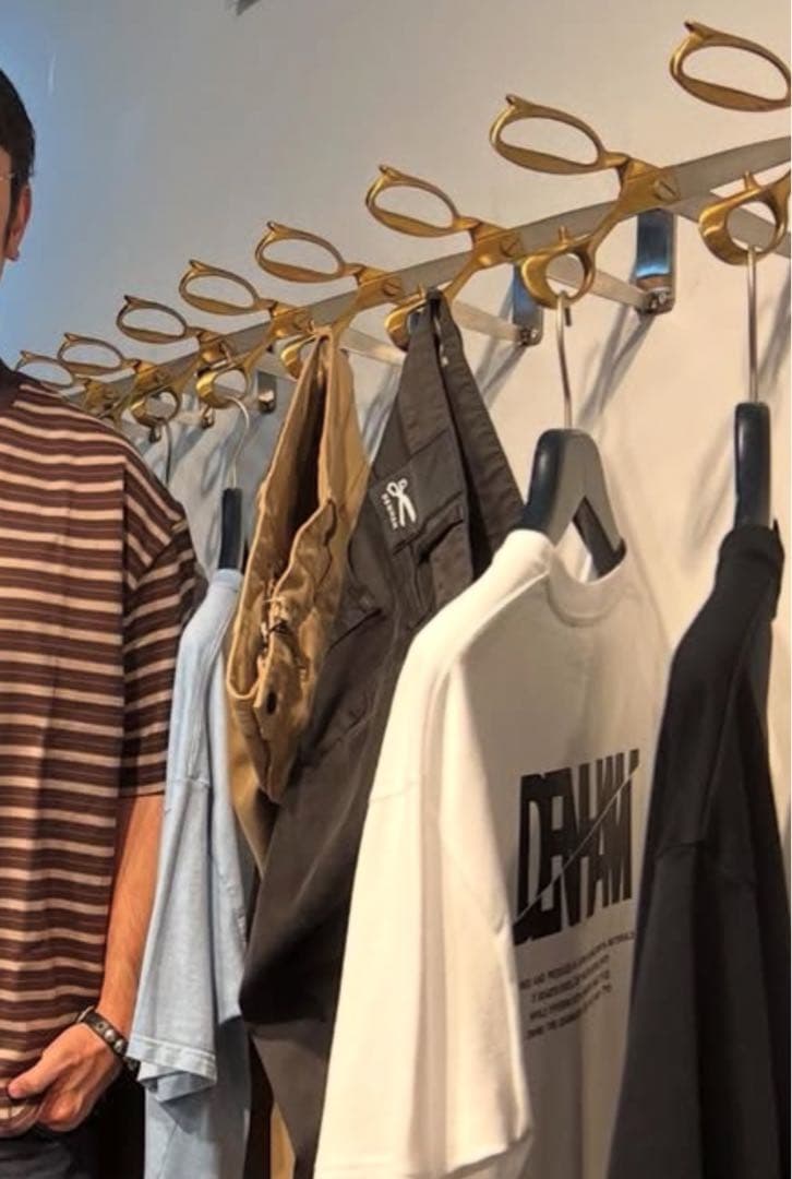 A1923様専用【非売品】DENHAM ハサミ型ハンガーラック1本