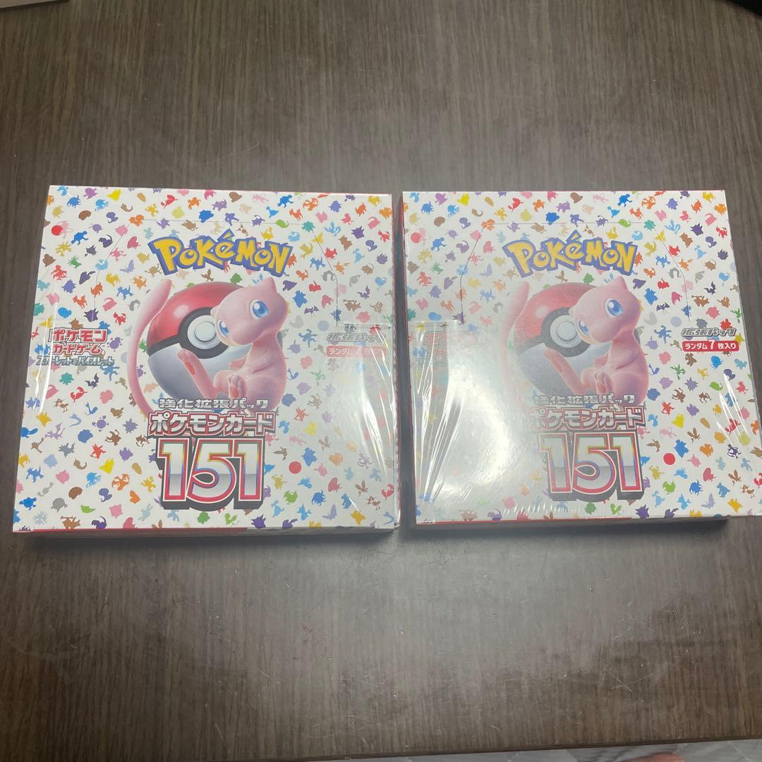 ポケモンカード151 シュリンク付2boxセット L108623439 - ポケモン