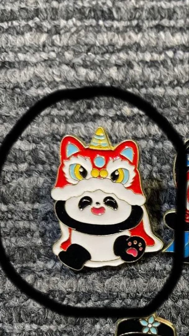 5個セット！中国館 EXPO2025 パンダ ピンバッジ ピンバッチ - メルカリ