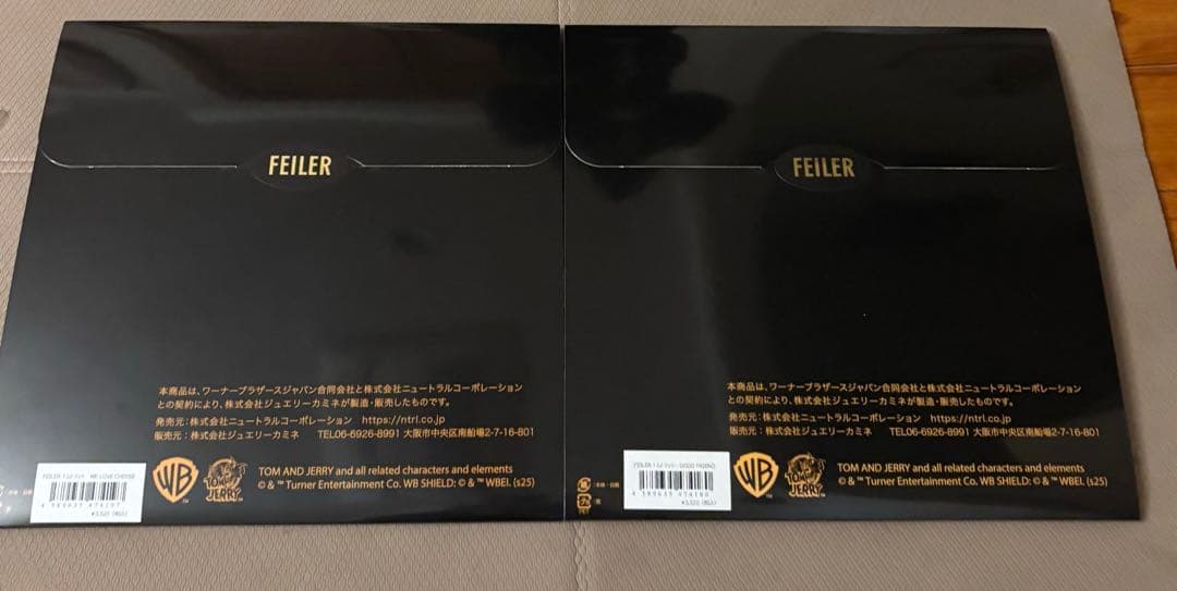 【新品】フェイラー×トムとジェリー 2枚