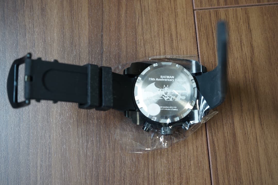 バットマン 75周年 DC75 BATMAN  100個限定 クロノグラフ腕時計