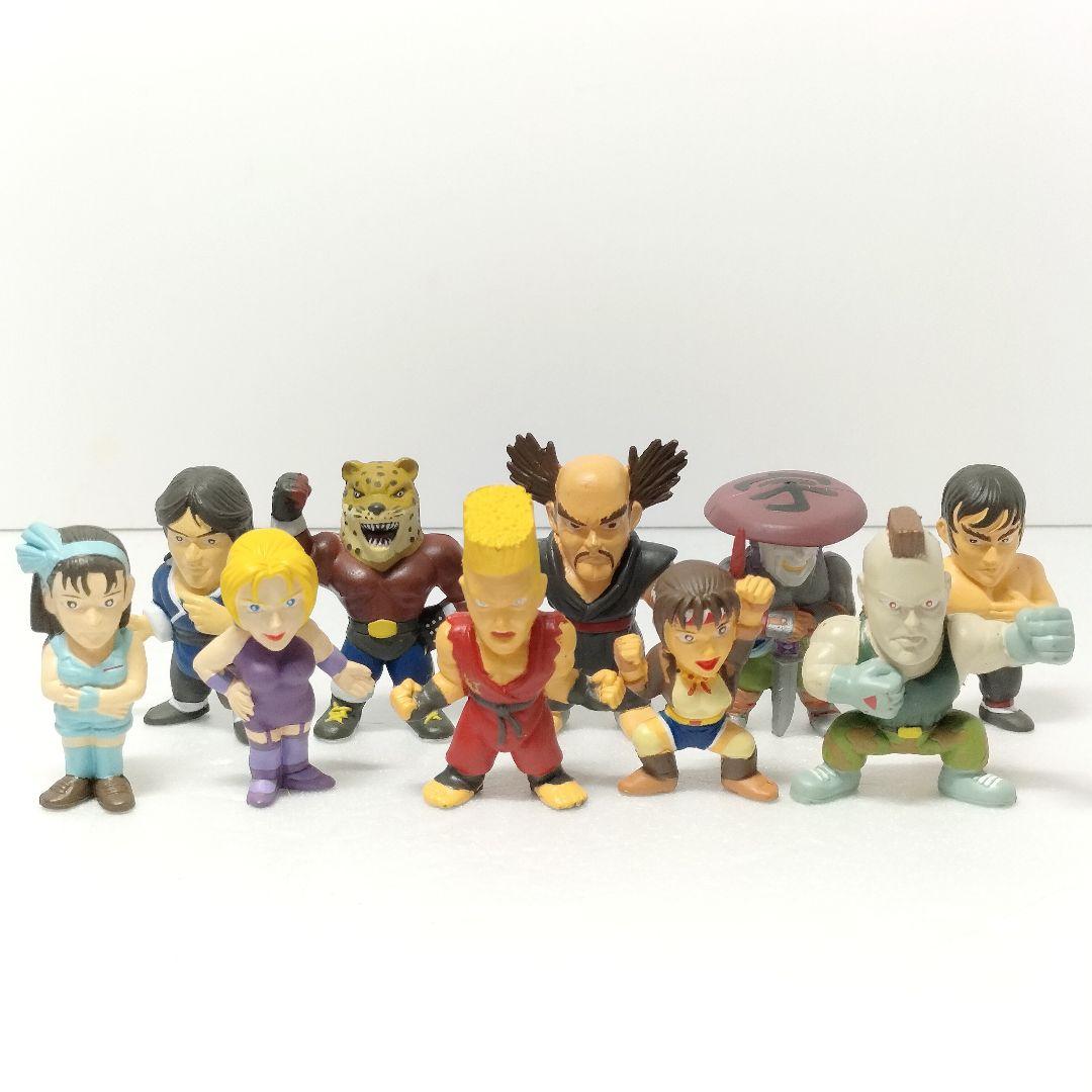 当時物 鉄拳2 ミニキャラクター コレクションシリーズ フィギュア 10体