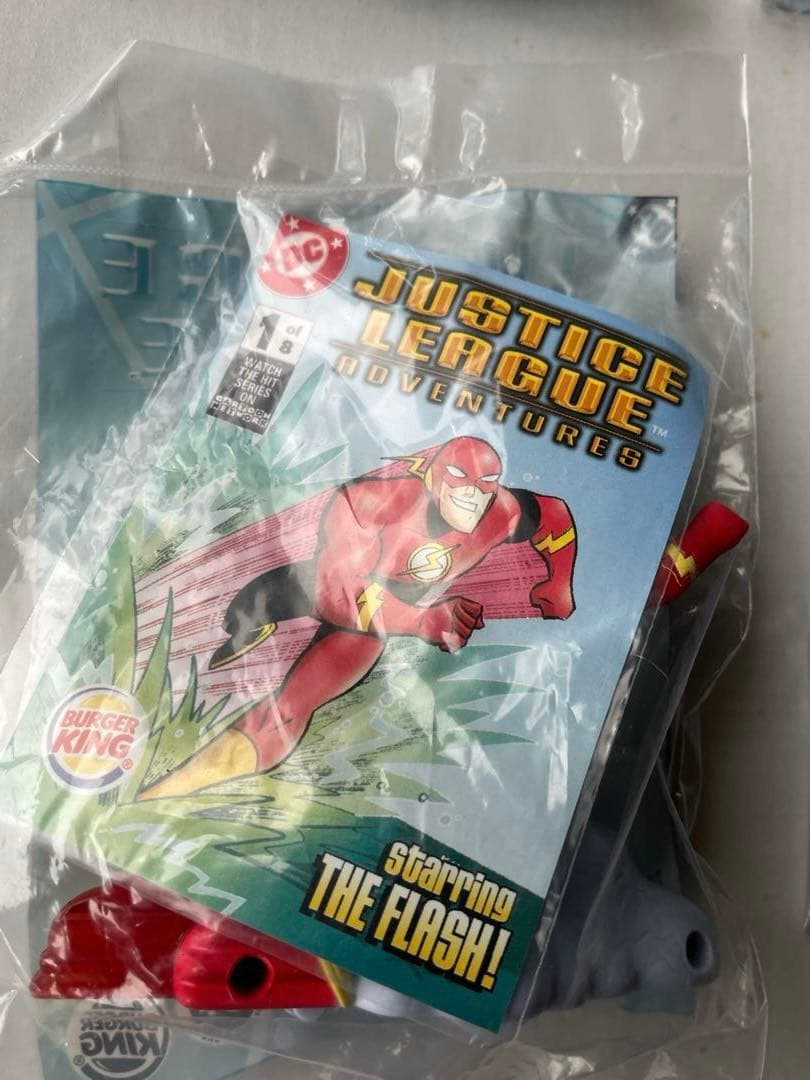 バーガーキング 米国 キッズミール 2003年 ジャスティスリーグ 全8個セット