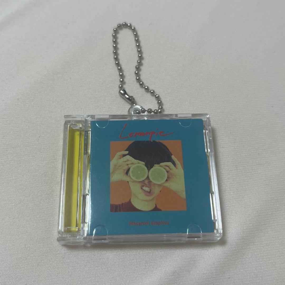 マカロニえんぴつ CD風キーホルダー ガチャガチャ マカロニえんぴつ