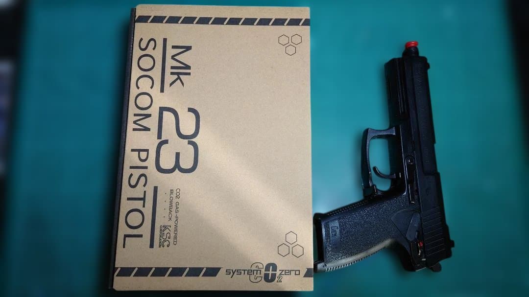 KSC MK23 Co2 ソーコムピストル ガスブローバックガン