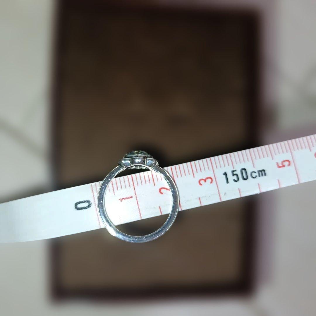 agateモザイクオパールSV925リング