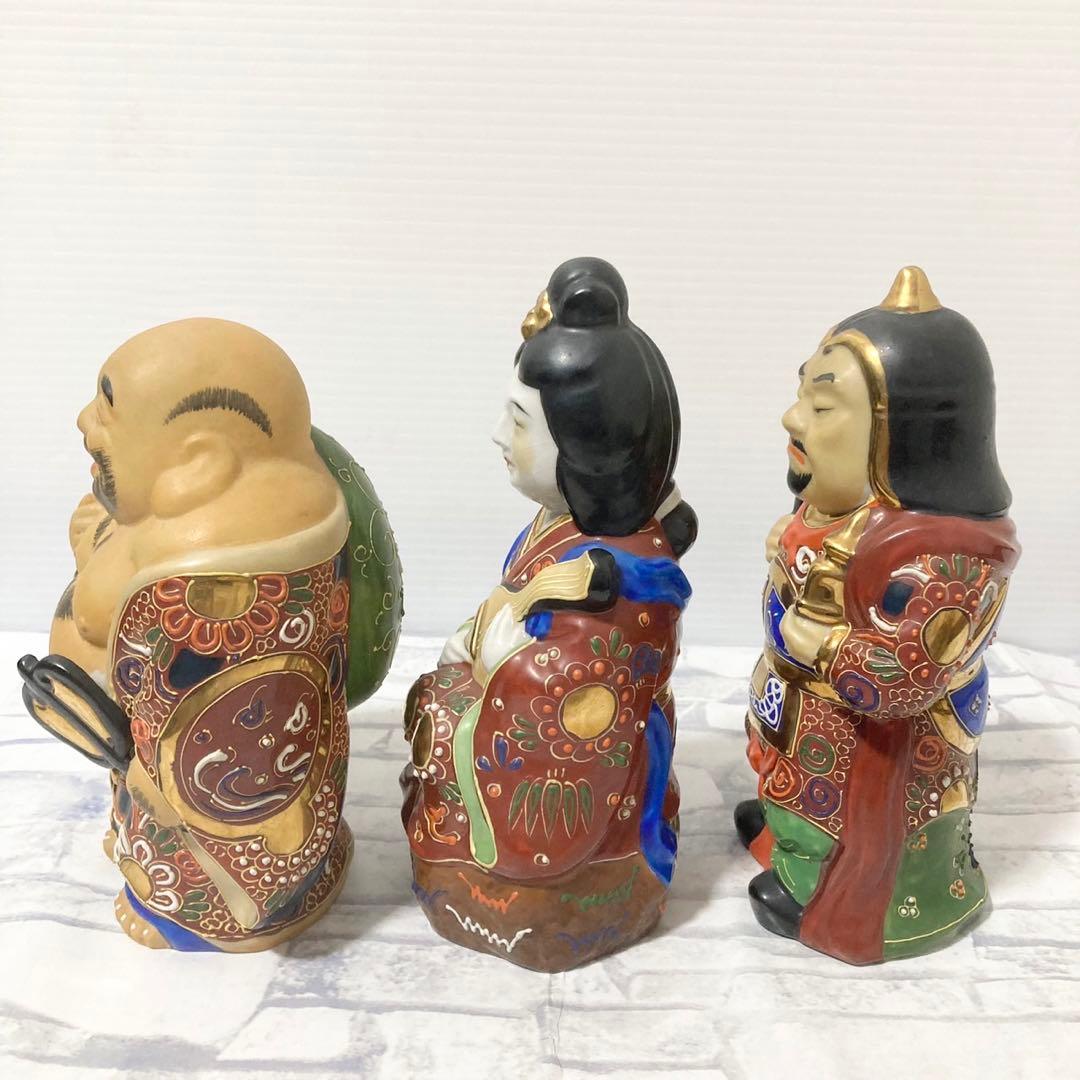 九谷焼 七福神 神様7柱セット 縁起物 置物 昭和レトロ - メルカリ