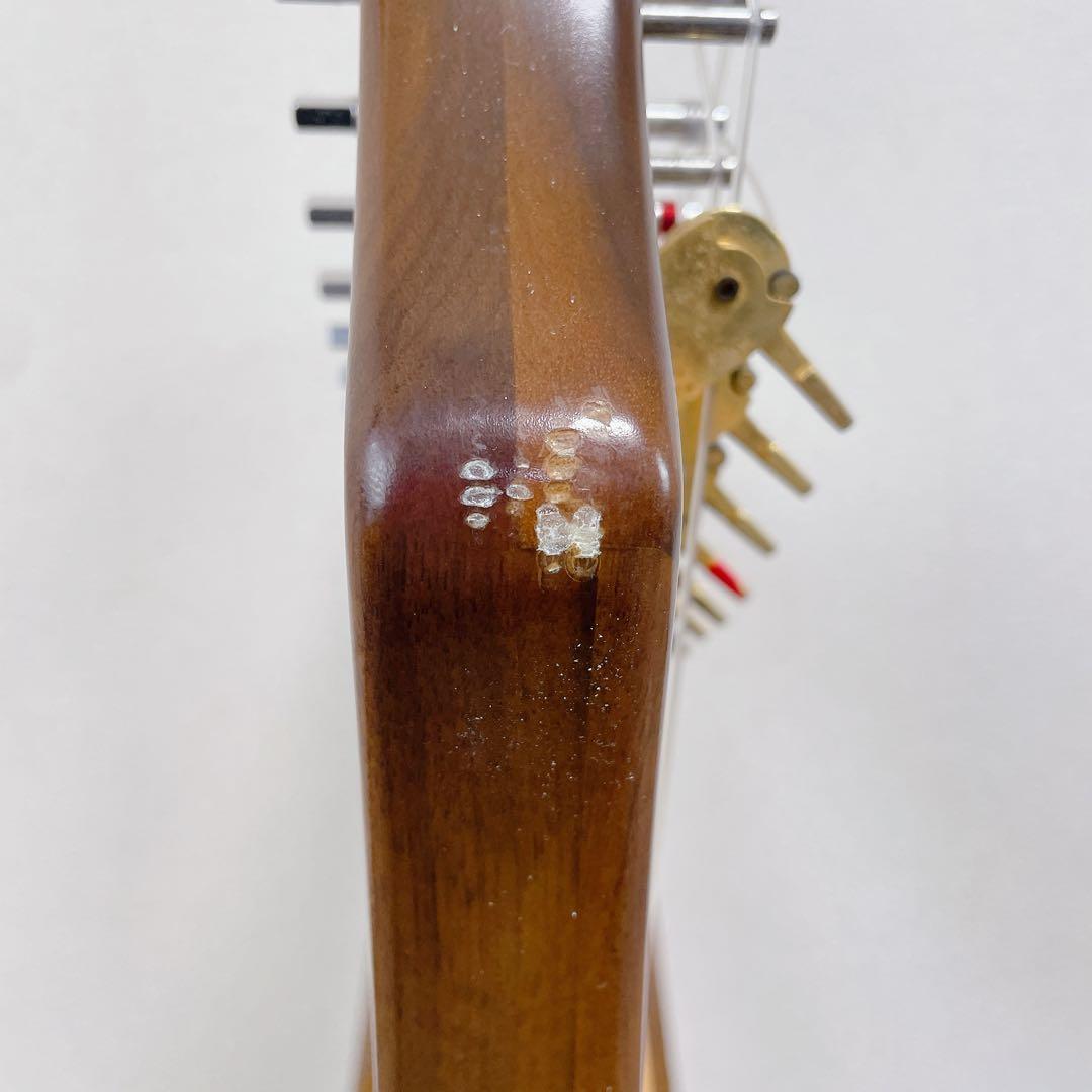 liraAOYAMA ハープ 25s 25弦　サウルハープ　ブラウン