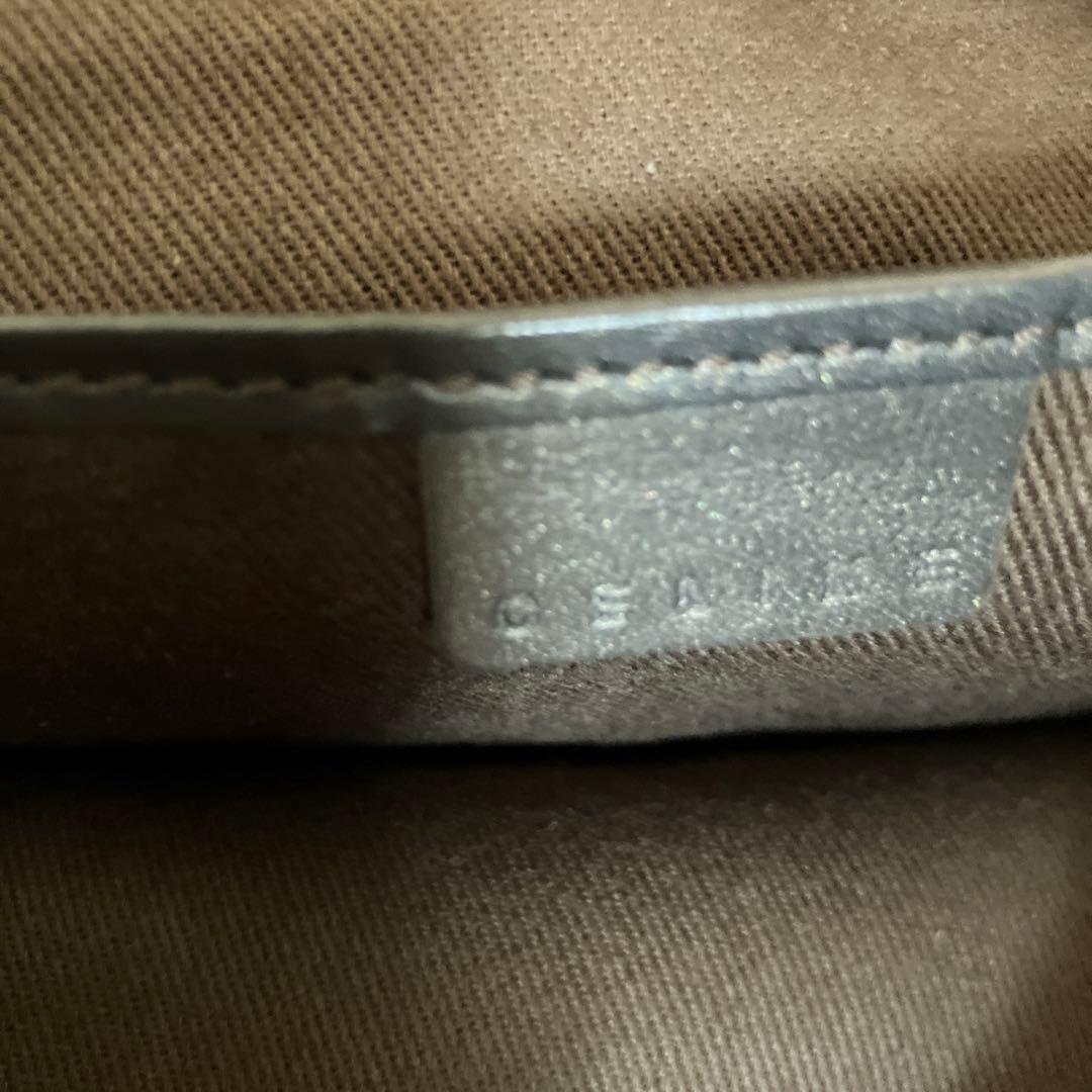 CELINE スエード ワンショルダー マカダム柄