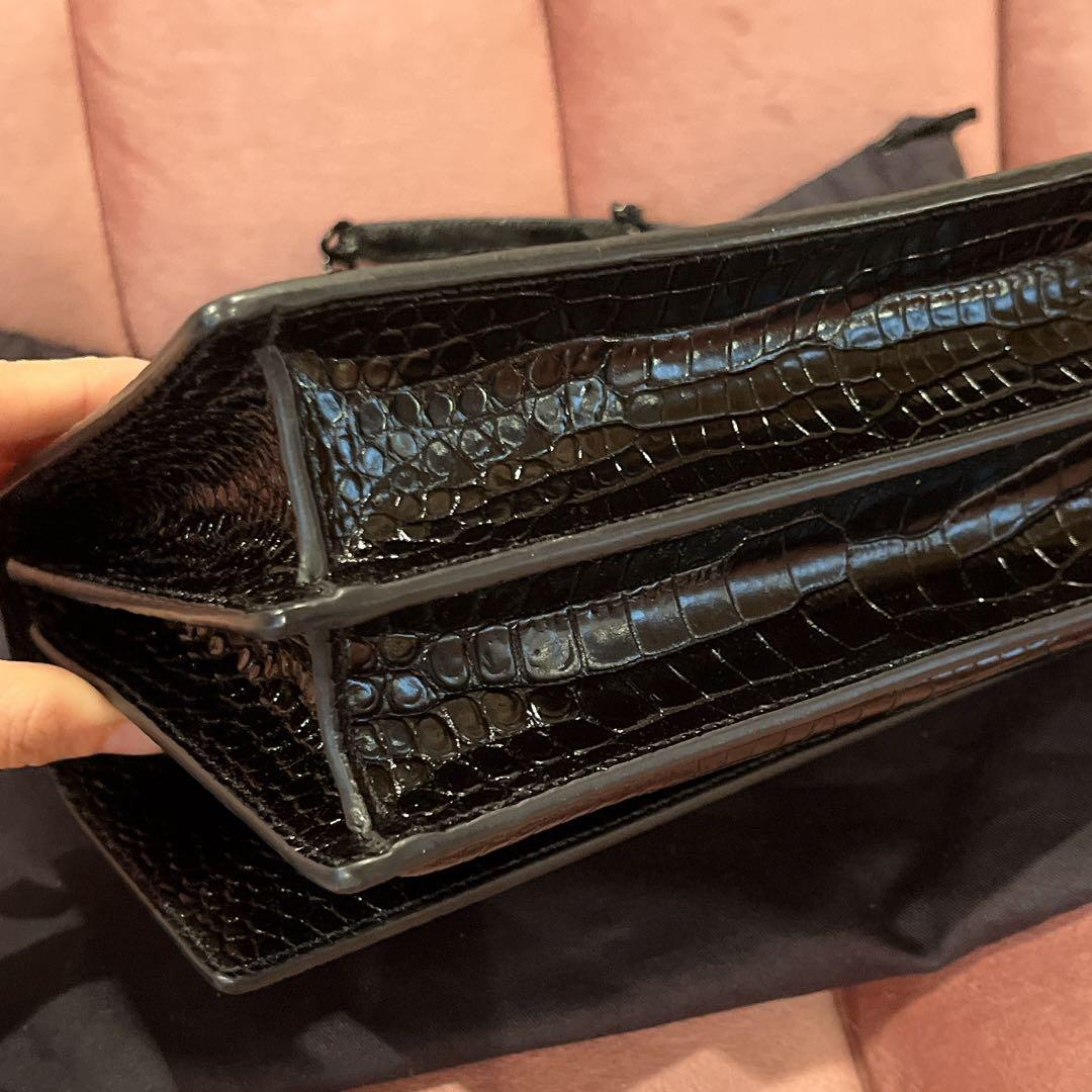 極美品 SAINT LAURENT サンローラン サンセット チェーンショルダー