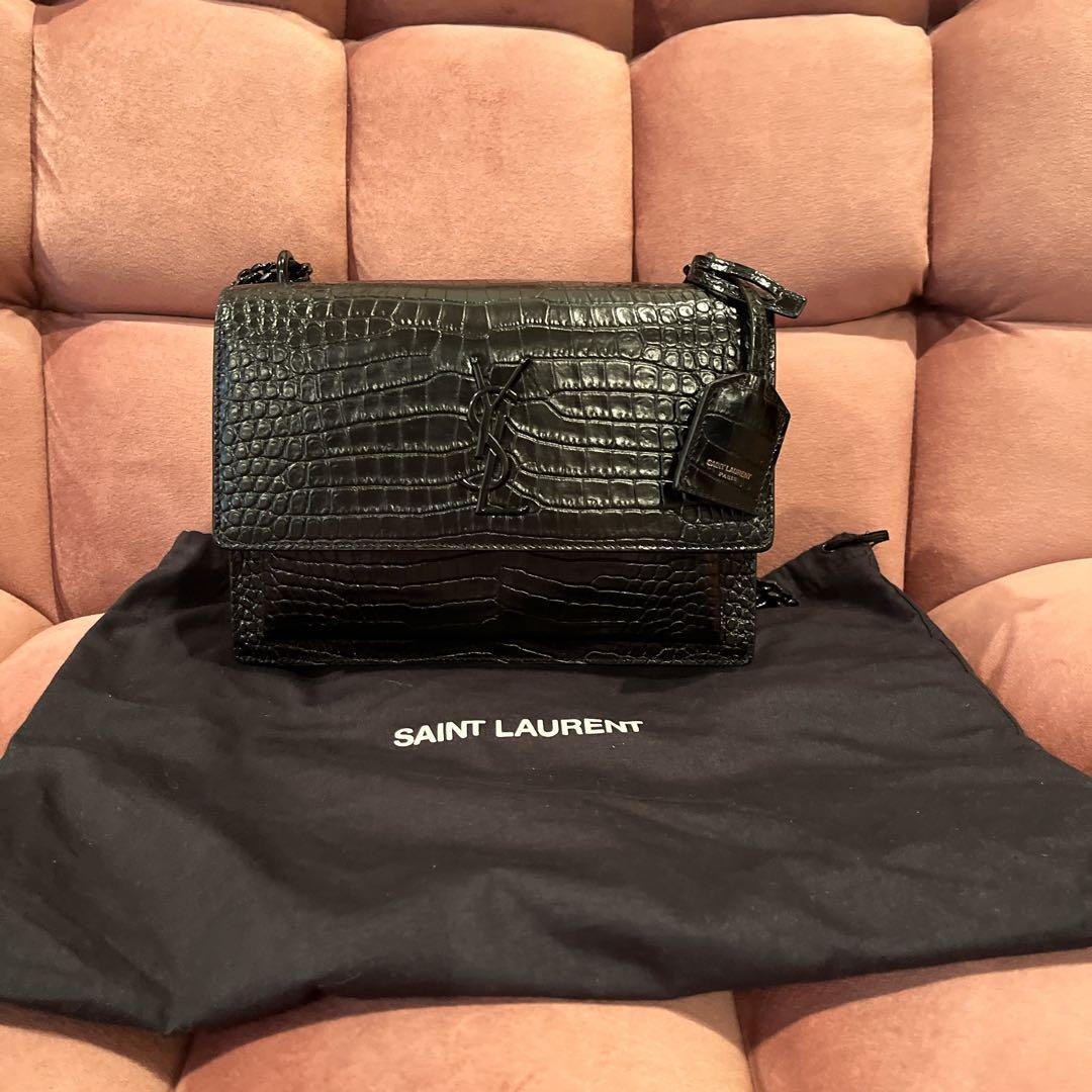 極美品 SAINT LAURENT サンローラン サンセット チェーンショルダー